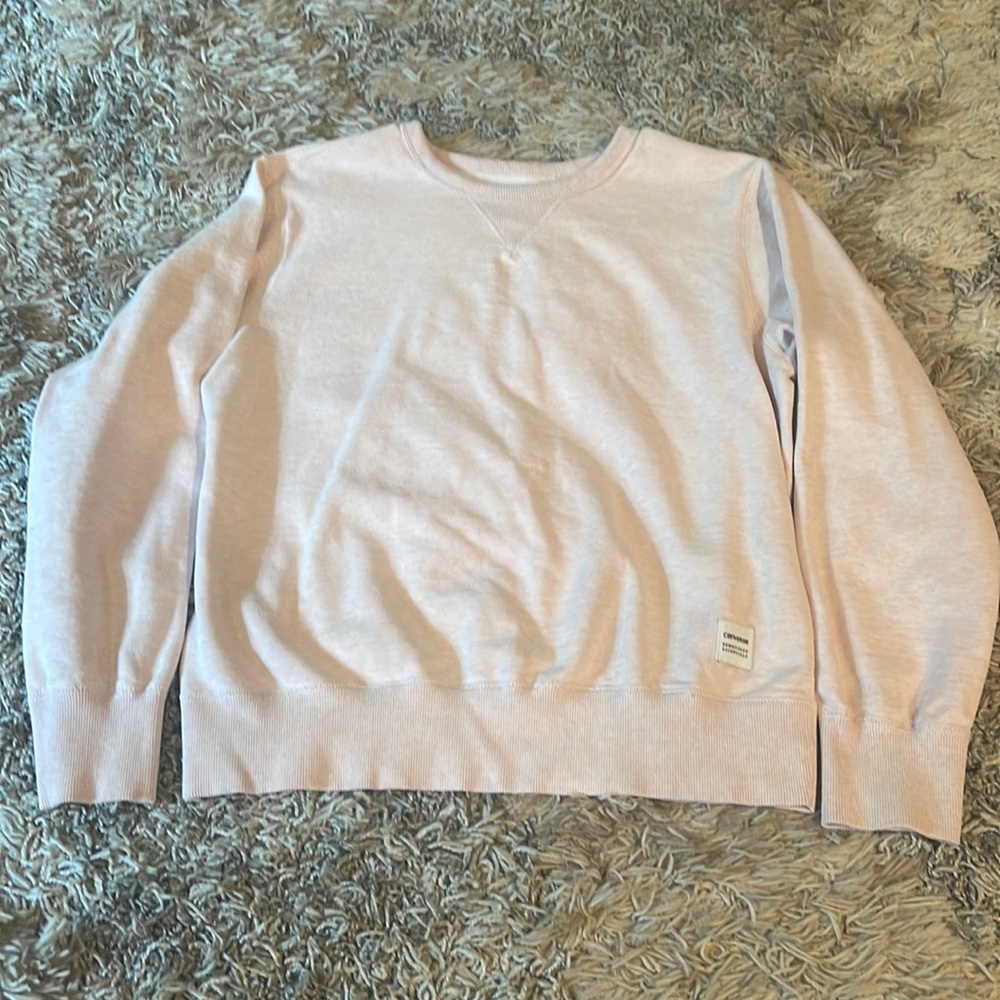NWOT LIGHT PINK CONVERSE PULLOVER